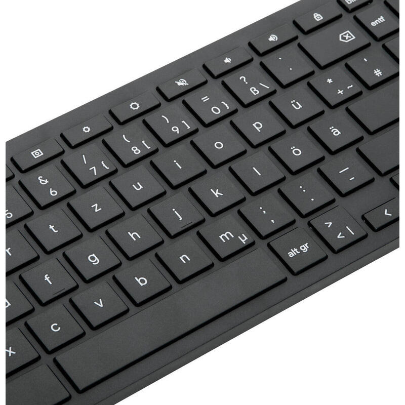 Targus Works With Chromebook - Azultooth Antimicrobial Keyboard (German)