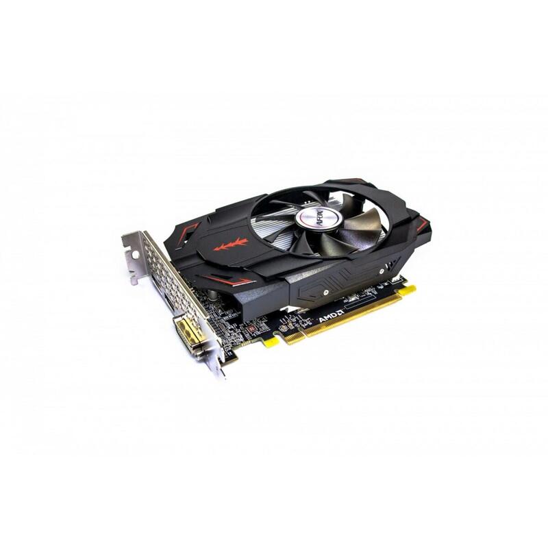 Tarjeta Gráfica Radeon Rx 550 4 Gb Gddr5 128 Bits Dvi Hdmi Dp Atx Con Ventilador