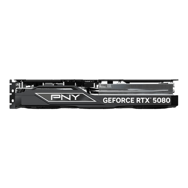 Tarjeta Grafica  Vga Pny Geforce Rtx 5080 Oc 16gb Ddr7 3xdp 1xhdmi Reloj 2300mhz Cuda 10752 256bit 360w