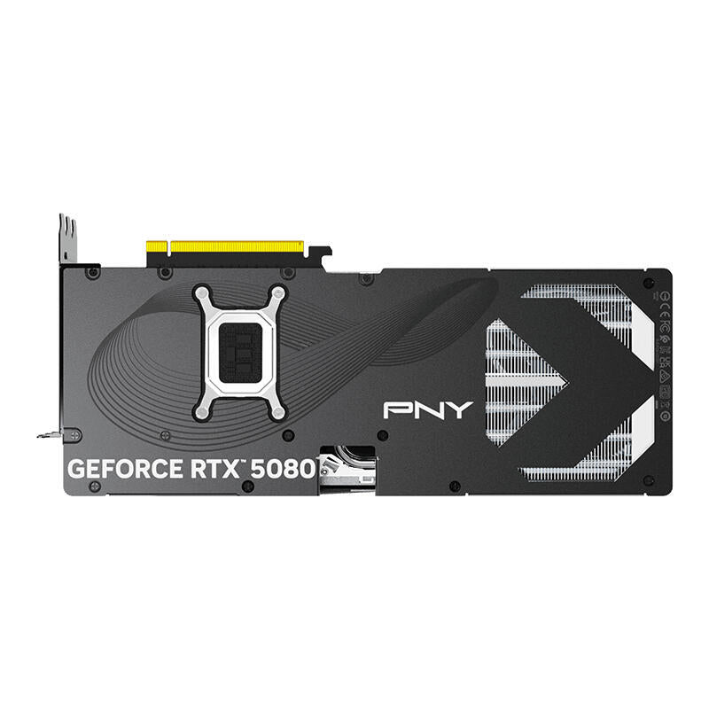 Tarjeta Grafica  Vga Pny Geforce Rtx 5080 Oc 16gb Ddr7 3xdp 1xhdmi Reloj 2300mhz Cuda 10752 256bit 360w
