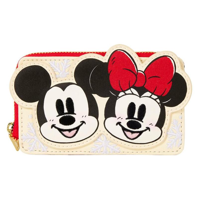 Tarjetero Holiday Snow Mickey & Friends Disney Loungefly