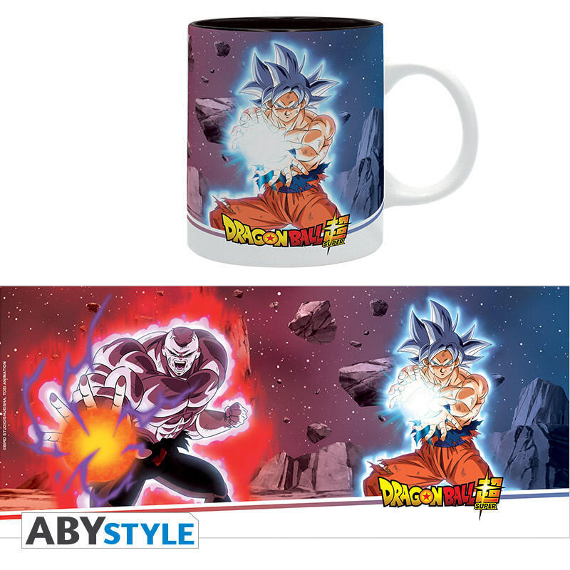 Taza Abystyle Dragon Ball Goku Ultra Instinto Vs Jiren
