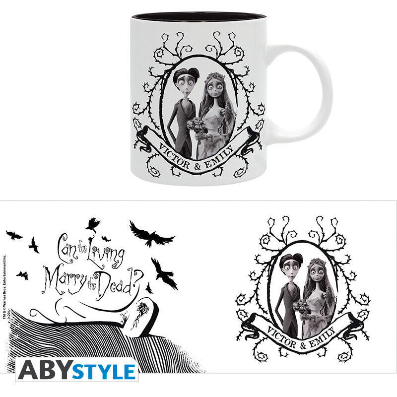 Taza Abystyle La Novia Cadaver Victor & Emily 320 Ml