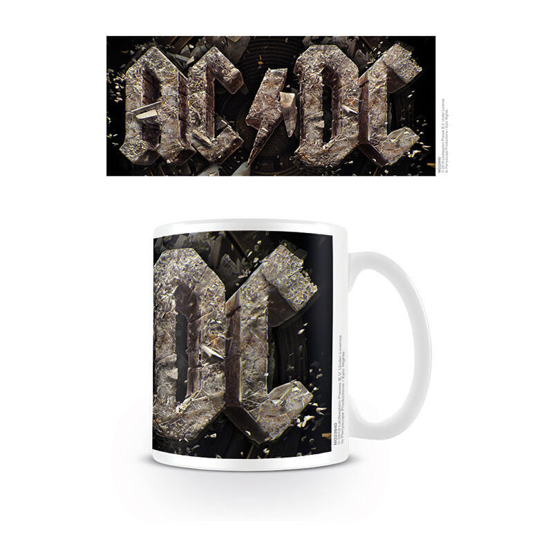Taza Pyramid Rock Ac - Dc Rock Or Bust