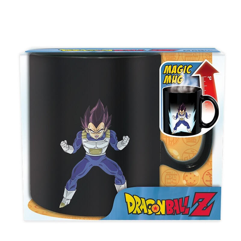 Taza Termica Abysse Dragon Ball 460 Ml Dbz Vegeta Caja 2 Uds