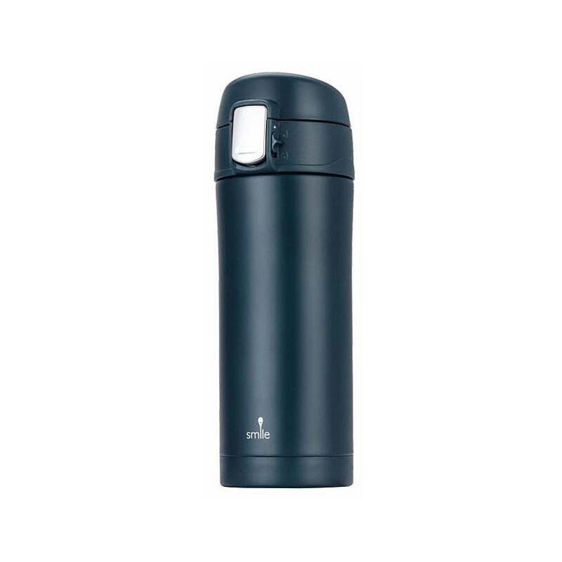 Taza Térmica Smile Stt-15 300 Ml Azul Marino