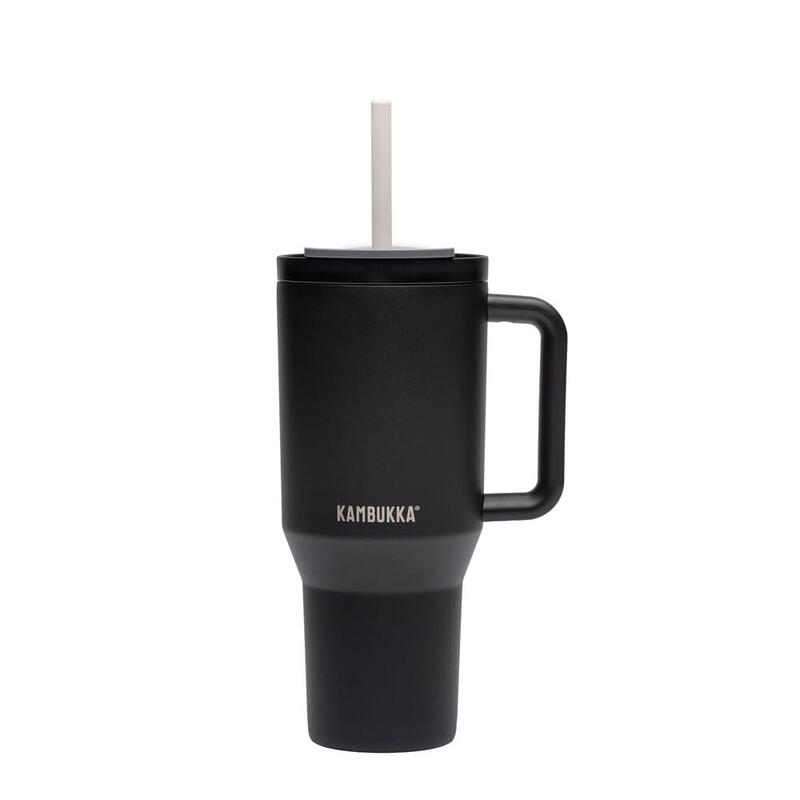 Taza Térmica Ze Con Pajita Kambukka Rio 950ml, Night