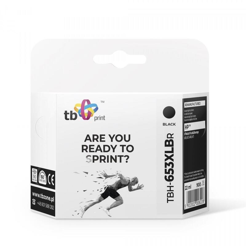 Tb Tinta Para Hp Dj6075 Tbh-653xlbr Bk Ref.