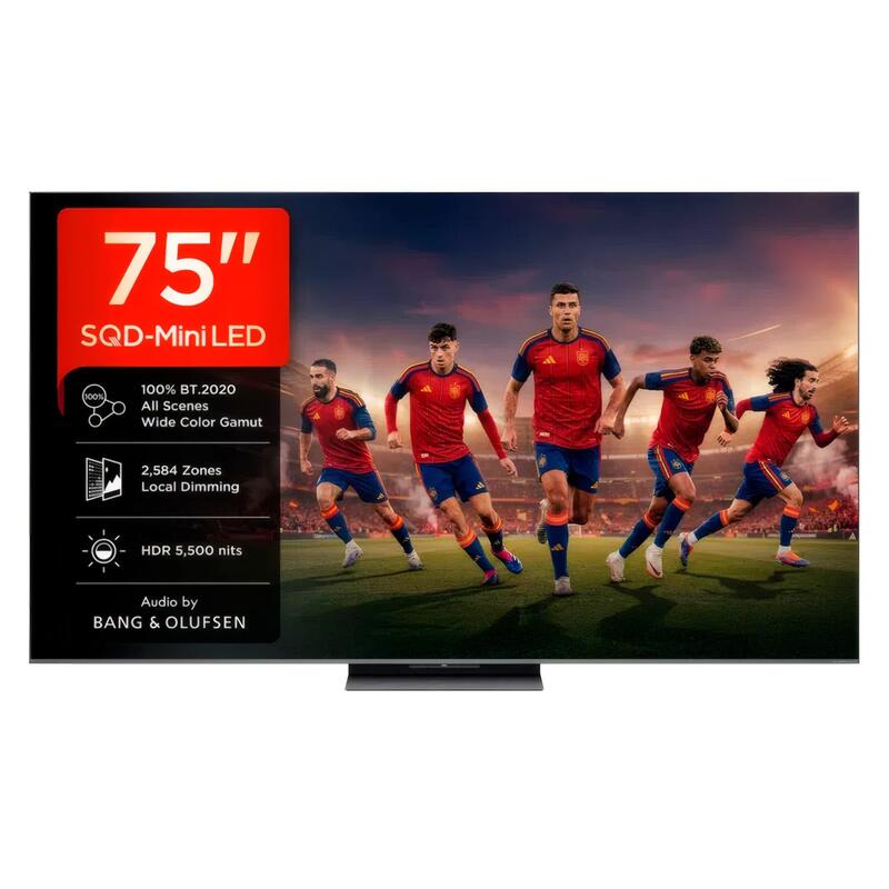 Tcl 75c8l Negro Televisor Smart Tv 75" 4k Uhd Sqd-Mini Led
