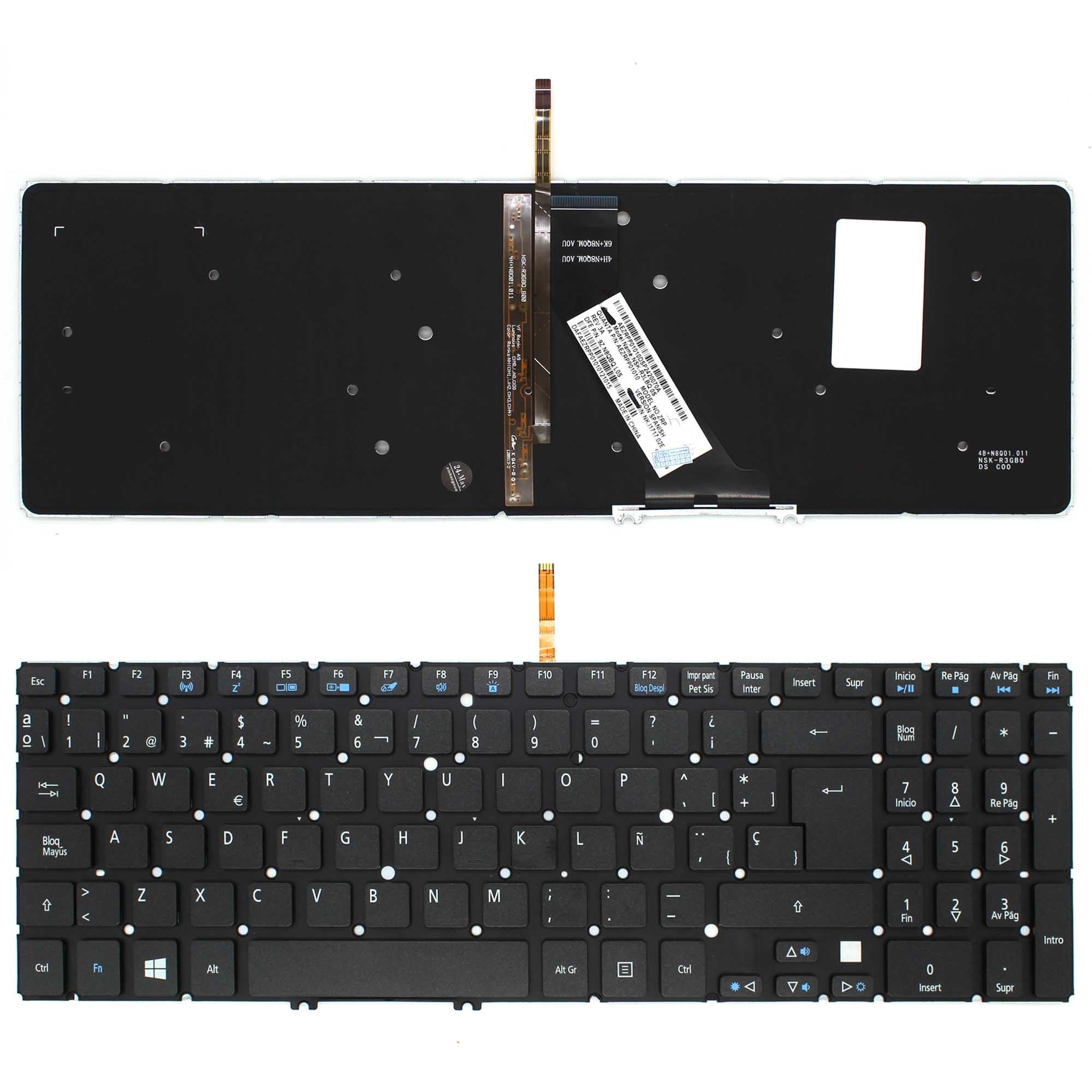 Teclado Para Portátil Acer Aspire 4732Z 4332 Emachines D525 D725