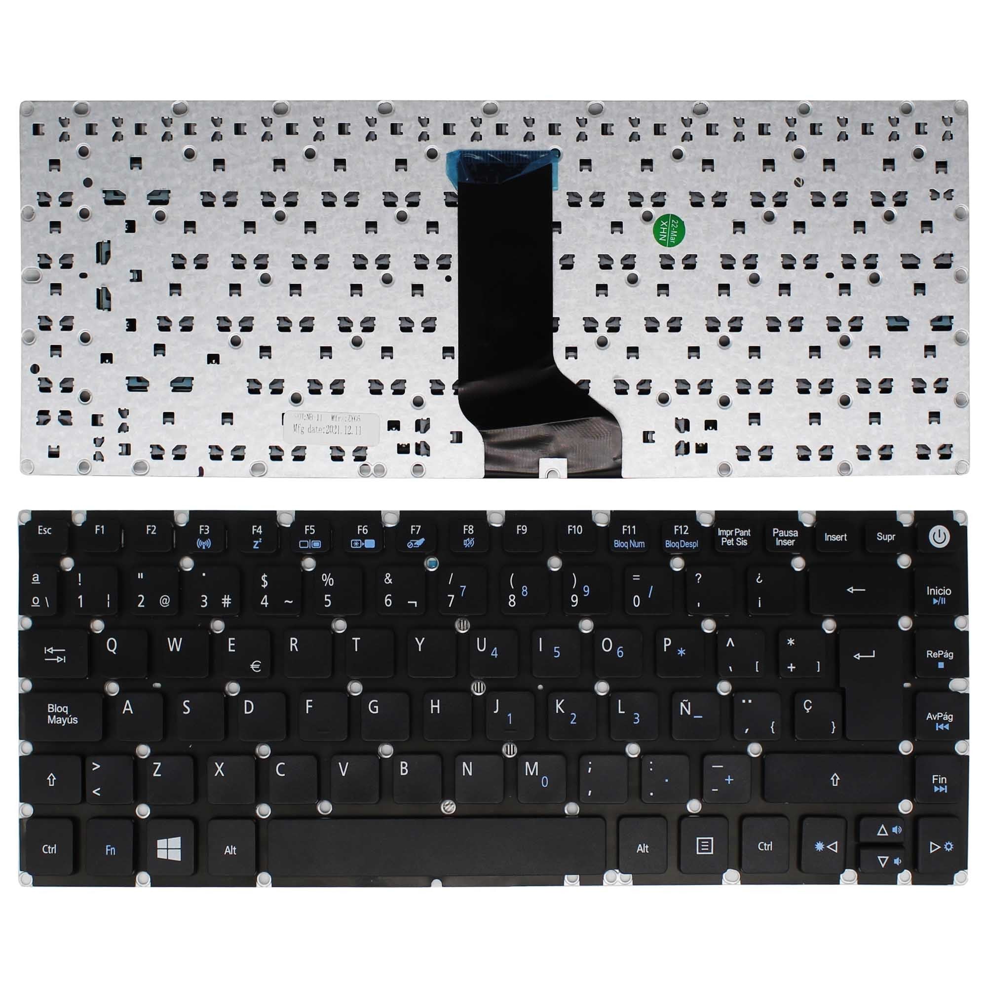 Teclado Para Portátil Acer Aspire E5-422 E5-452 E5-474 E5-475 Nki14170Ep