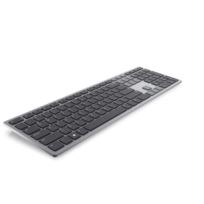 Teclado Alemán Dell Kb700 Bluetooth Qwertz Gris