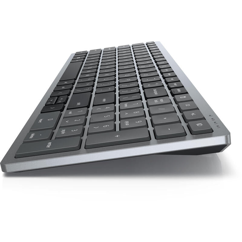 Teclado Alemán Dell Kb740 Rf Wireless + Bluetooth Qwertz Gris, Negro