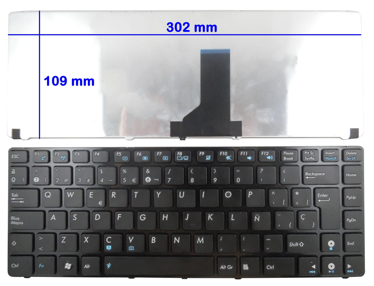 Teclado Para Portátil Asus A42 K42 X42 N 43 N82 U30 U36 U44 U45 U80 U82 Ul80