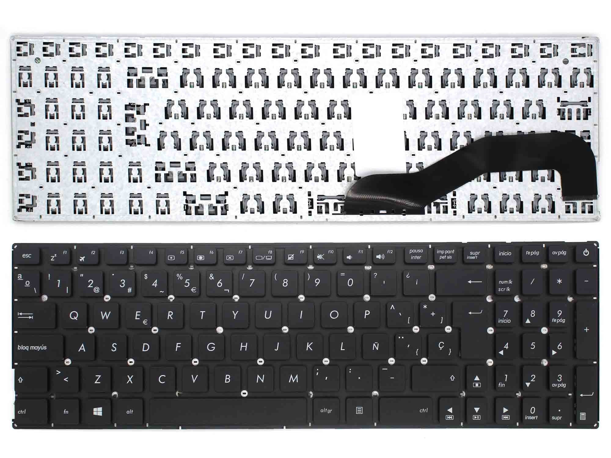 Teclado Para Portátil Asus X550C X540 X540L X540S X540La X540Lj Mp-13K96E0-G50 0Knb0-640Tsp00
