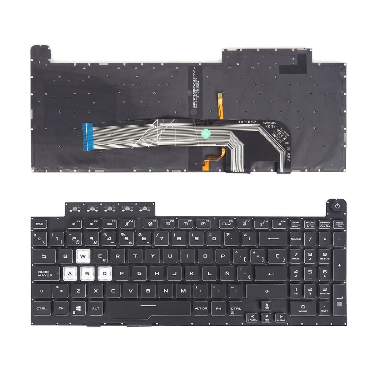 Teclado Para Portátil Asus Tuf Gaming F15 Fx506 Fa506 Fa506Q Fx506L Fa506U