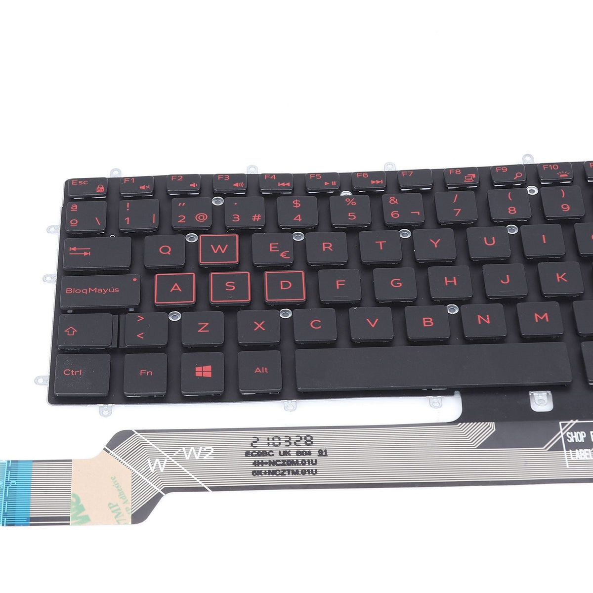 Teclado Retroiluminado Para Portátil Dell 7566 14-0037C-Wx01-T05