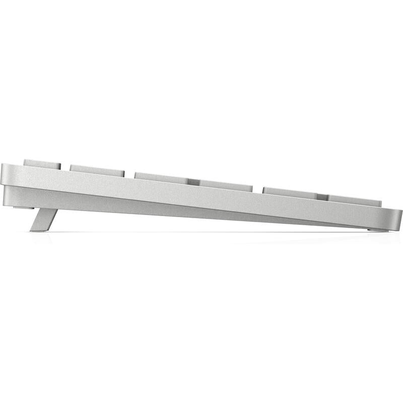 Teclado Español Inalámbrico Programable Hp 970 Blanco