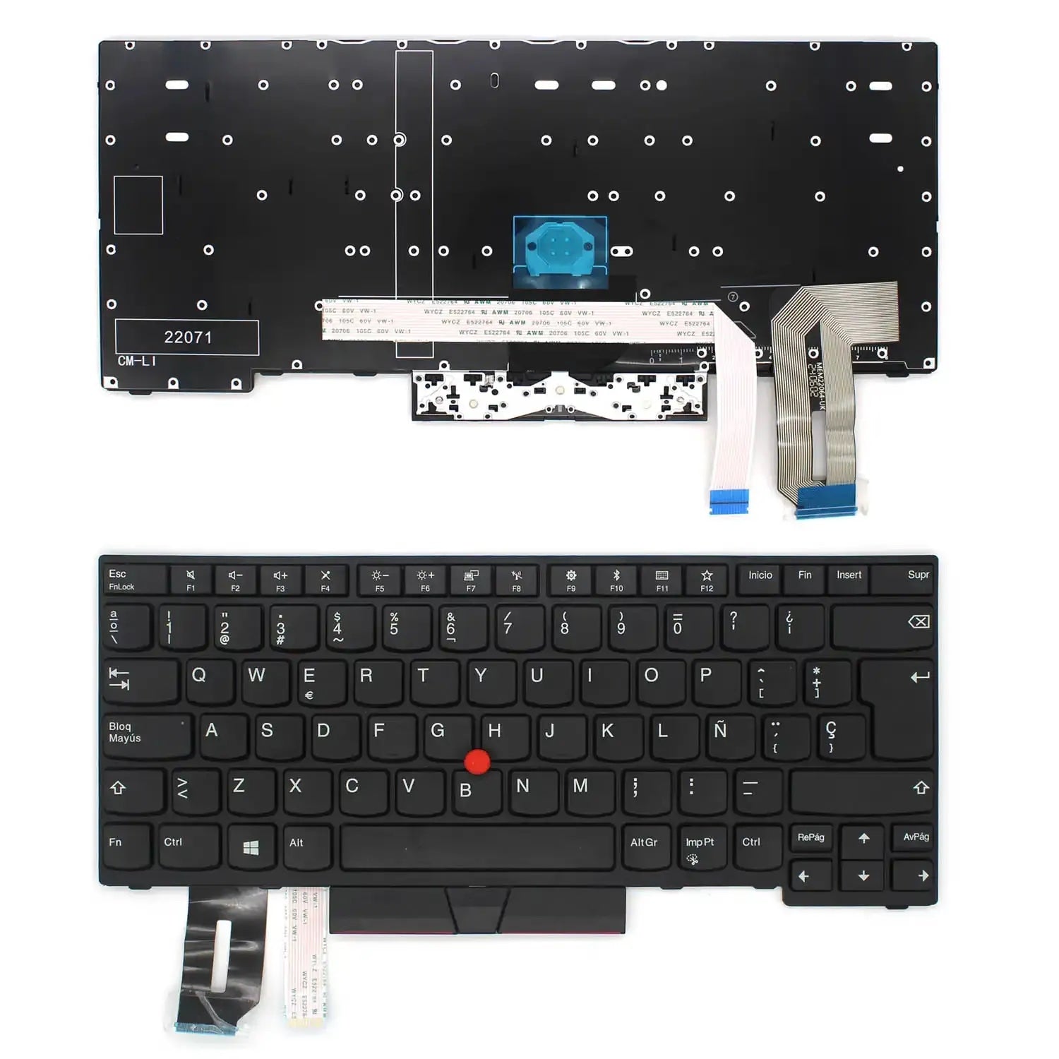 Teclado Español Lenovo Thinkpad T14 Gen 1 T14 Gen 2 P14S Gen 1 P14S Gen 2 Series | 5N20V43769