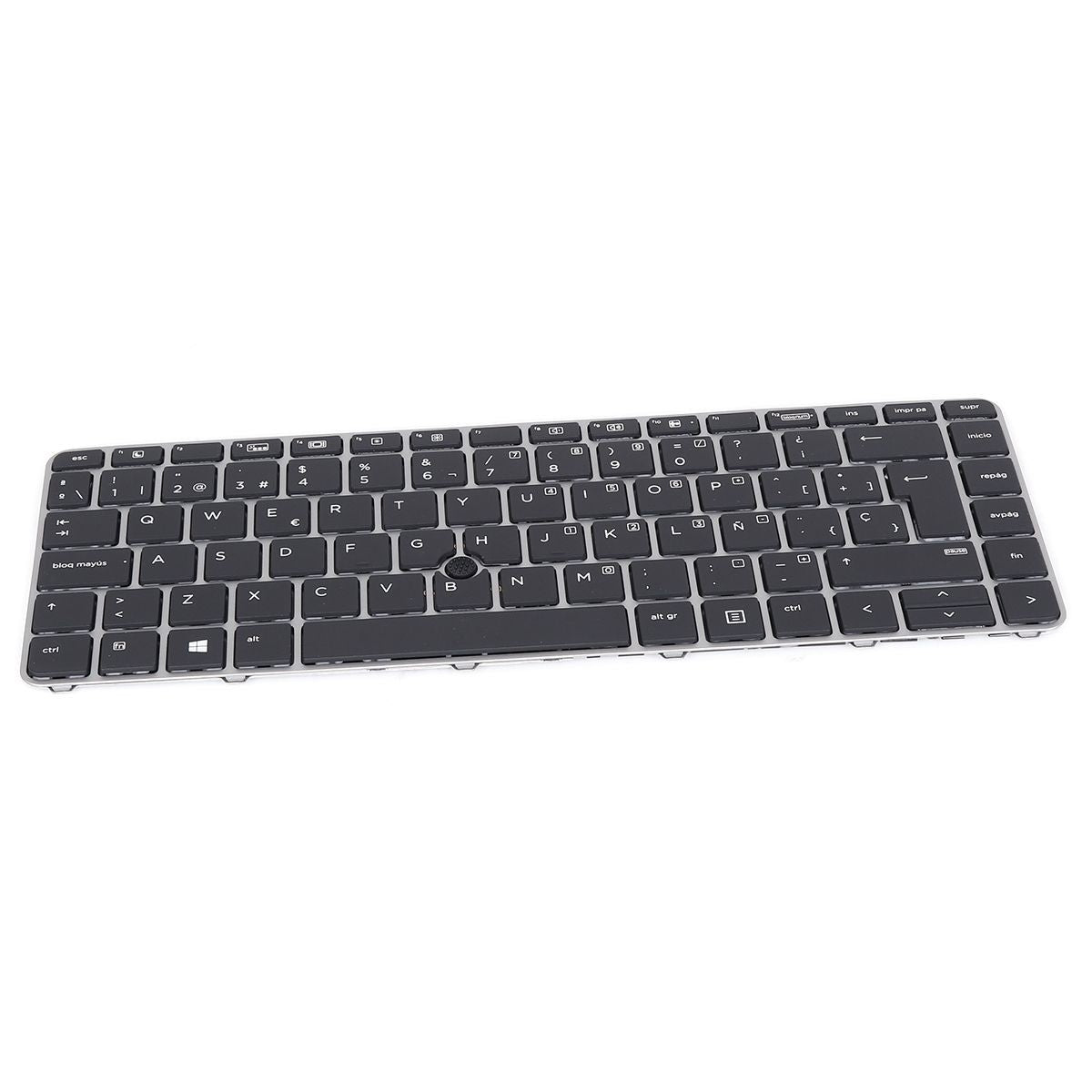 Teclado Retroiluminado Para Portátil Hp 840 G3 745 G3 848 G3 840 G4 745 G4 Zbook 12-0155C-Dz01-K19 Plata