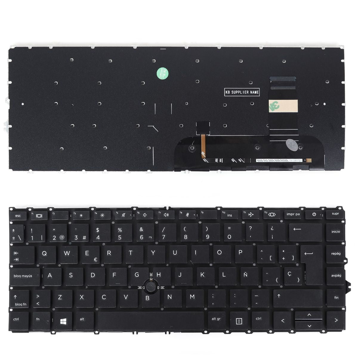 Teclado Para Portátil Hp Elitebook 840 G7 Negro
