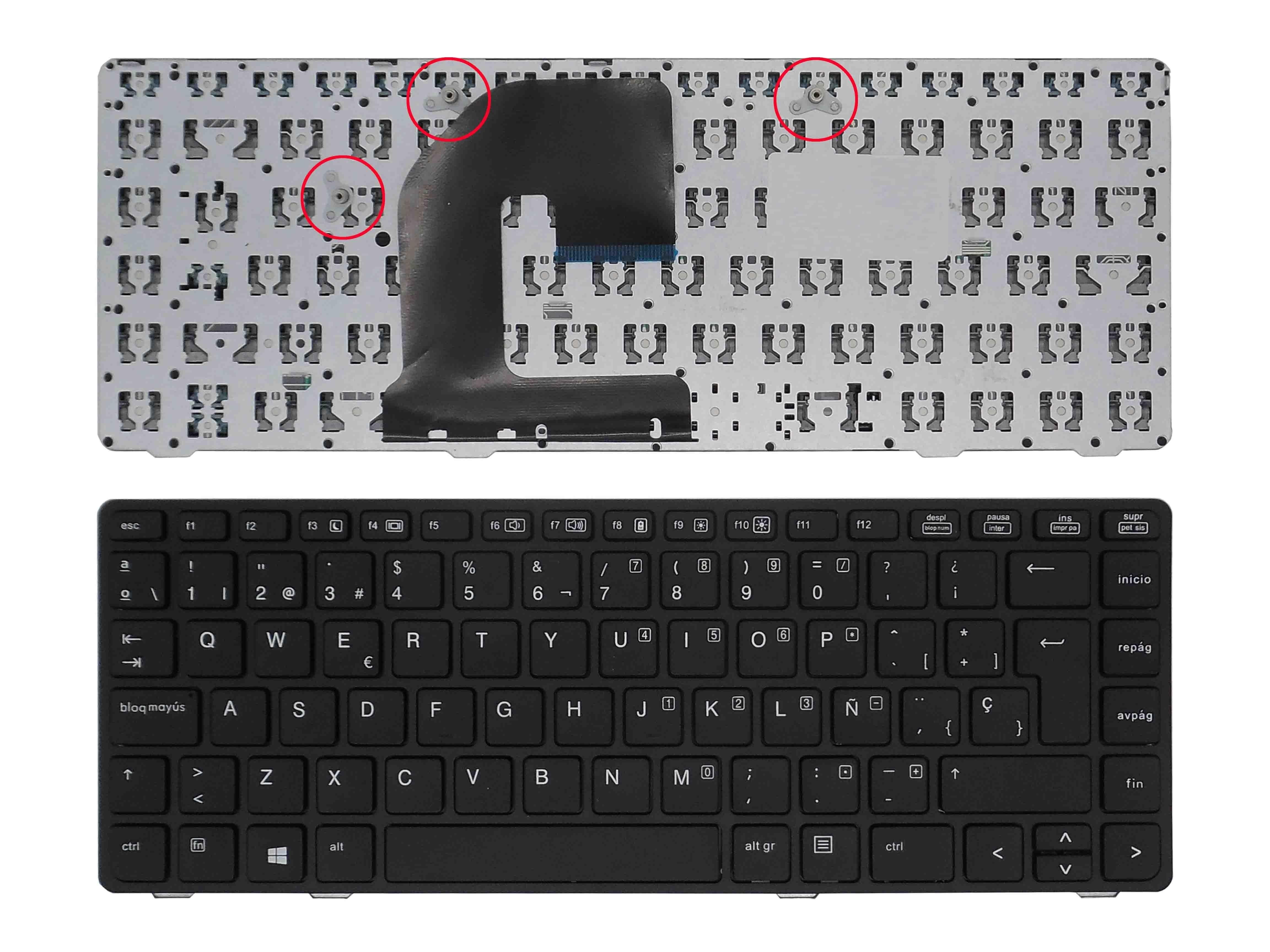 Teclado Para Portátil Hp Elitebook 8460P﻿ 8460W Series