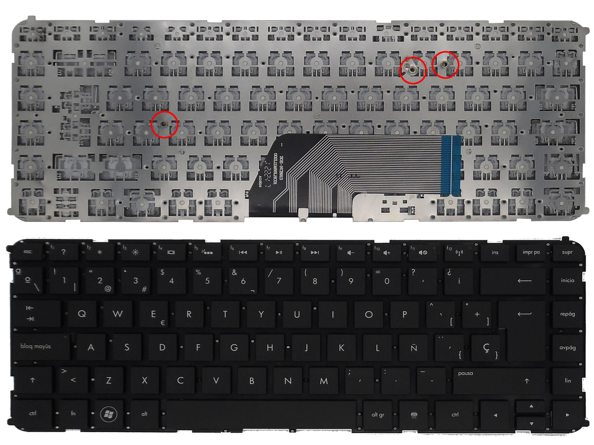Teclado Para Portátil Hp Envy 4-1102Ss