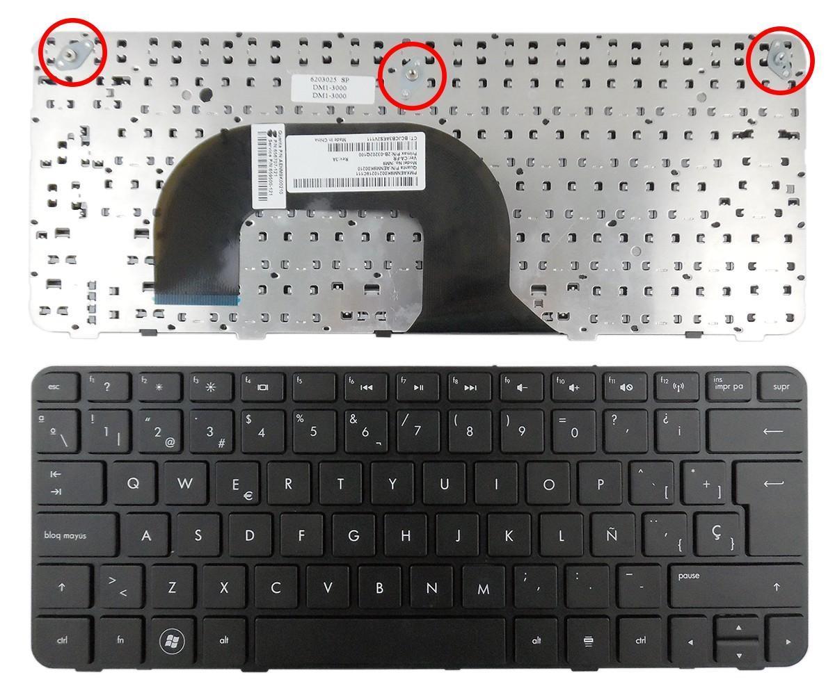 Teclado Para Portátil Hp Pavilion Dm1-3000 Dm1Z-3000 Dm1Z-3200 Dm1Z-4000