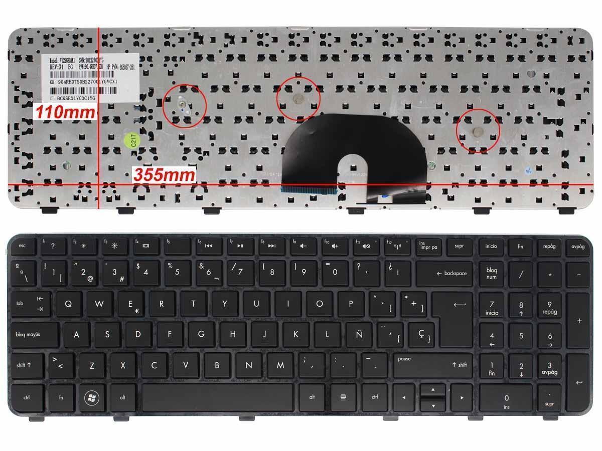 Teclado Para Portátil Hp Pavilion Dv6-6000 Dv6-6100 Dv6-6200 Series
