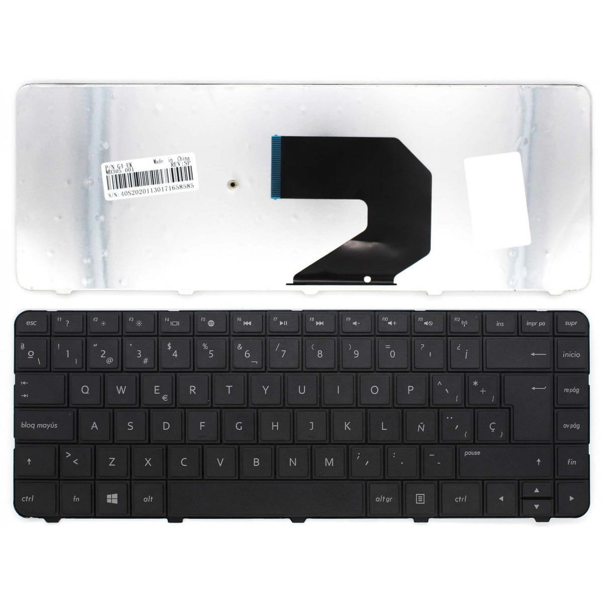 Teclado Para Portátil Hp Pavilion G6-1211Ss 1211Es