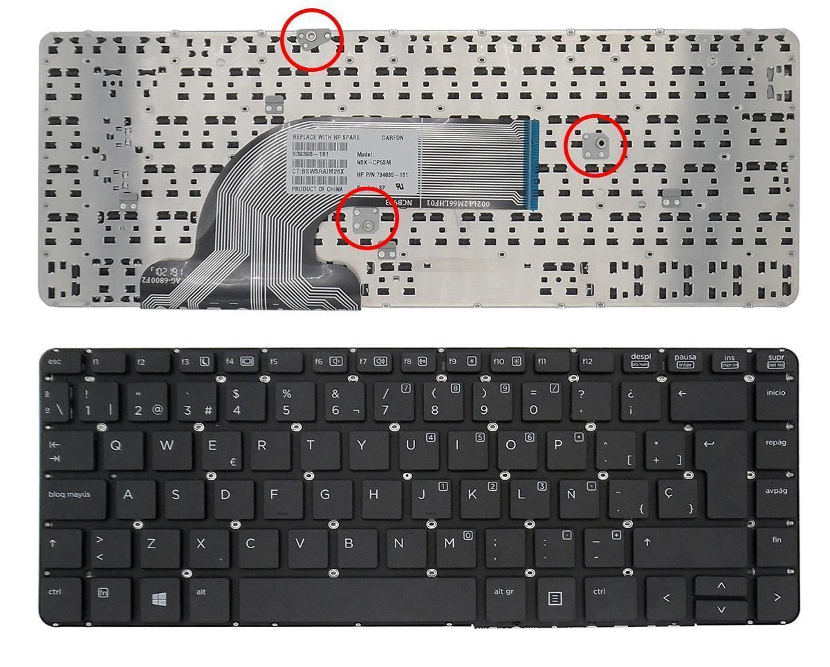 Teclado Para Portátil Hp Probook 430 440 445 639396-161