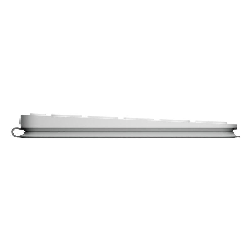 Teclado Ingles Logitech Keys-To-Go 2 Universal Bluetooth Qwerty Ee.Uu. Blanco