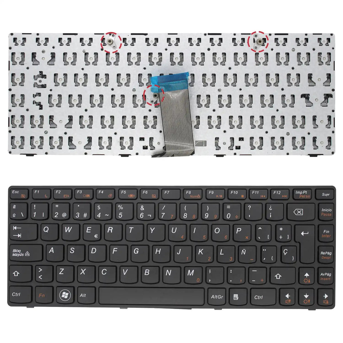 Teclado Para Portátil Lenovo G475 B470 G470 V470