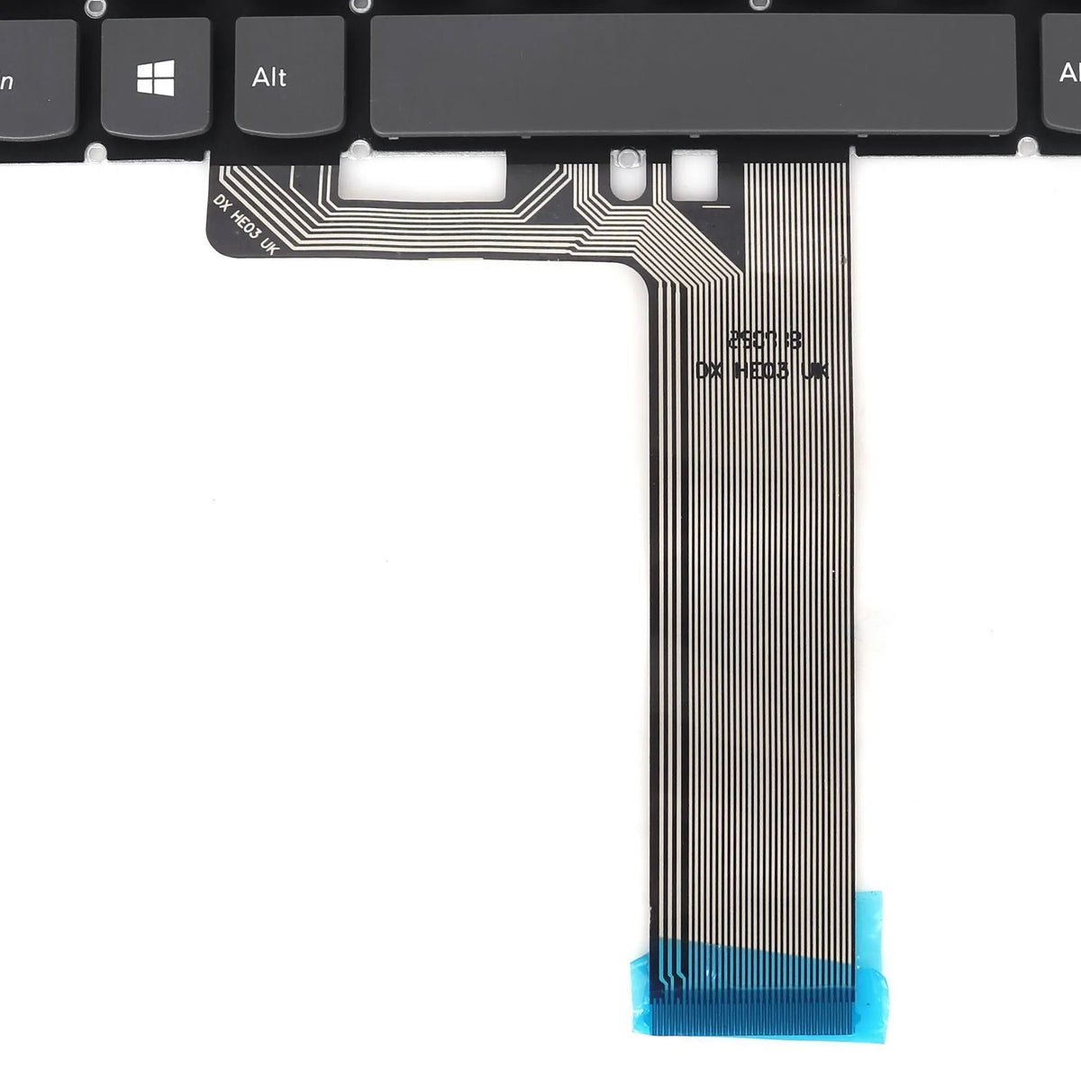 Teclado Para Portátil Lenovo Ideapad 3-15Aba7 3-15Iau7 3-17Aba7 3-17Iau7 Gris