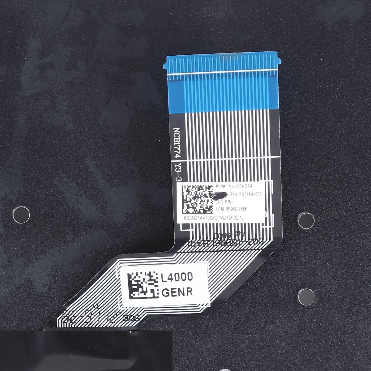 Teclado Para Portátil Lenovo N24 100E 300E 15-0228E-Wx03-001 Negro