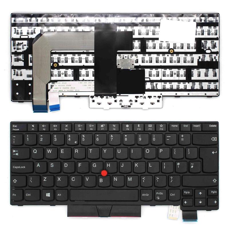 Teclado Lenovo Reacondicionado Para Portatil Thinkpad T470 T480 Español Con Trackpoint Con Backlight