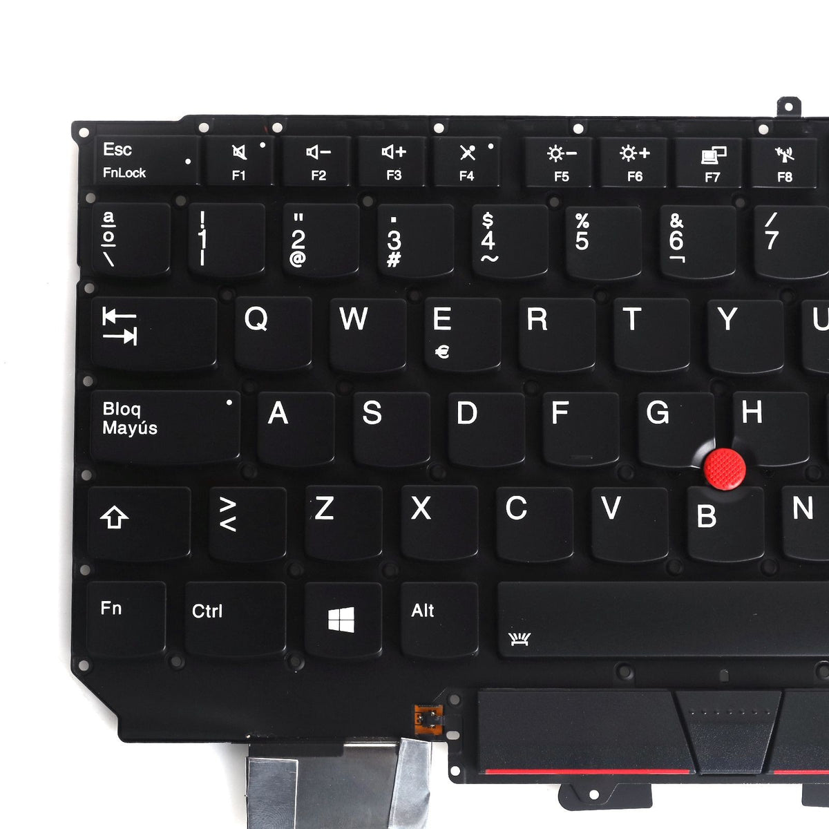 Teclado Retroiluminado Para Portátil Lenovo X1C 2017 X1C 2018 X1 Carbon 5Th X1 18-0066C-Wz01-001