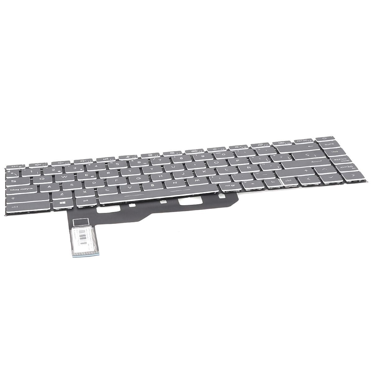 Teclado Retroiluminado Para Portátil Msi Stealth 15M Gs66 Stealth Ge66 Raider Negro