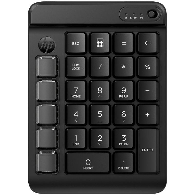 Teclado Numérico Inalámbrico Hp 435 Programable Negro