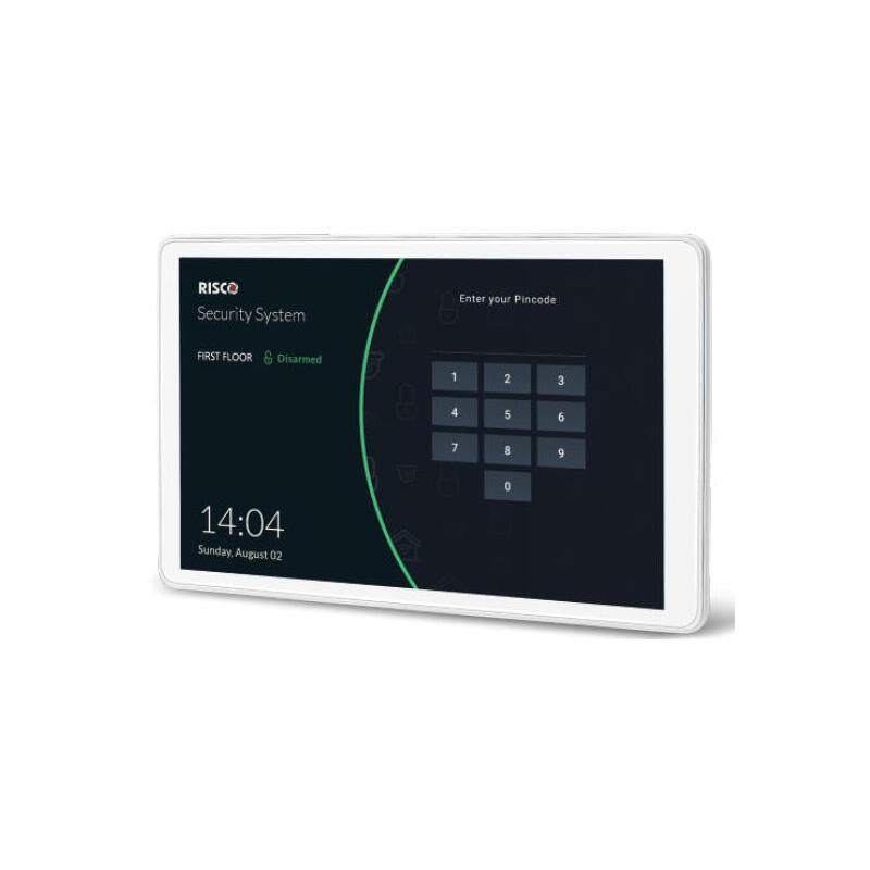 Teclado Pantalla Táctil 8" Ips Riscontrol Para Lightsys+ Con Lector De Proximidad