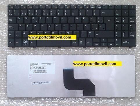 Teclado Para Portátil Acer Aspire 5241 5332 5334 5516 5517 5532 5534 5541 5541G 5732 5732G 5732Z 5734 5734Z