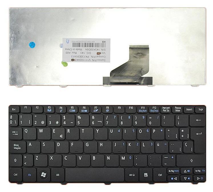 Teclado Para Portátil Acer Aspire One D255 D260 521 533 532H Ao532