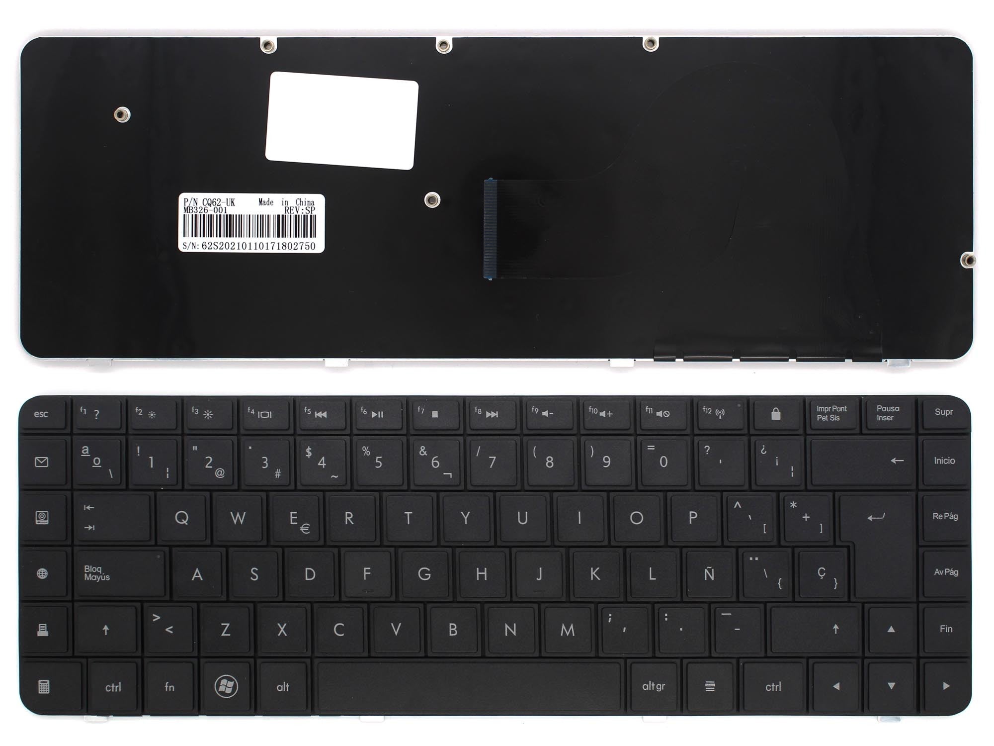 Teclado Para Portátil Hp G62 G56 Cq56 G56