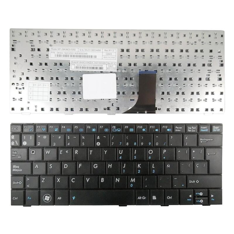 Teclado Para Portátil Asus Eee Pc 1005ha 1005p Negro