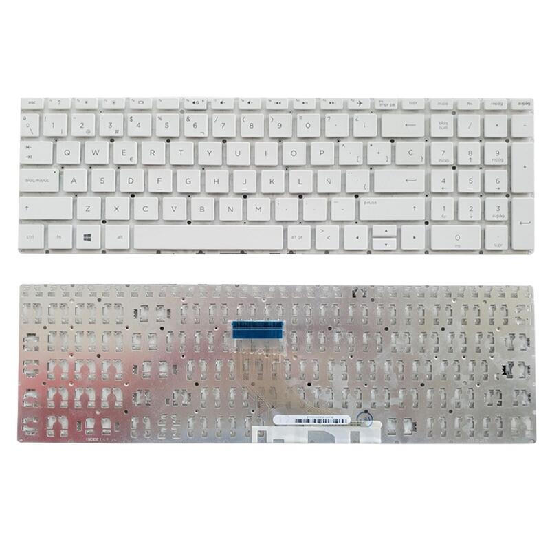 Teclado Para Portátil Hp 15-Da0026ns Blanco