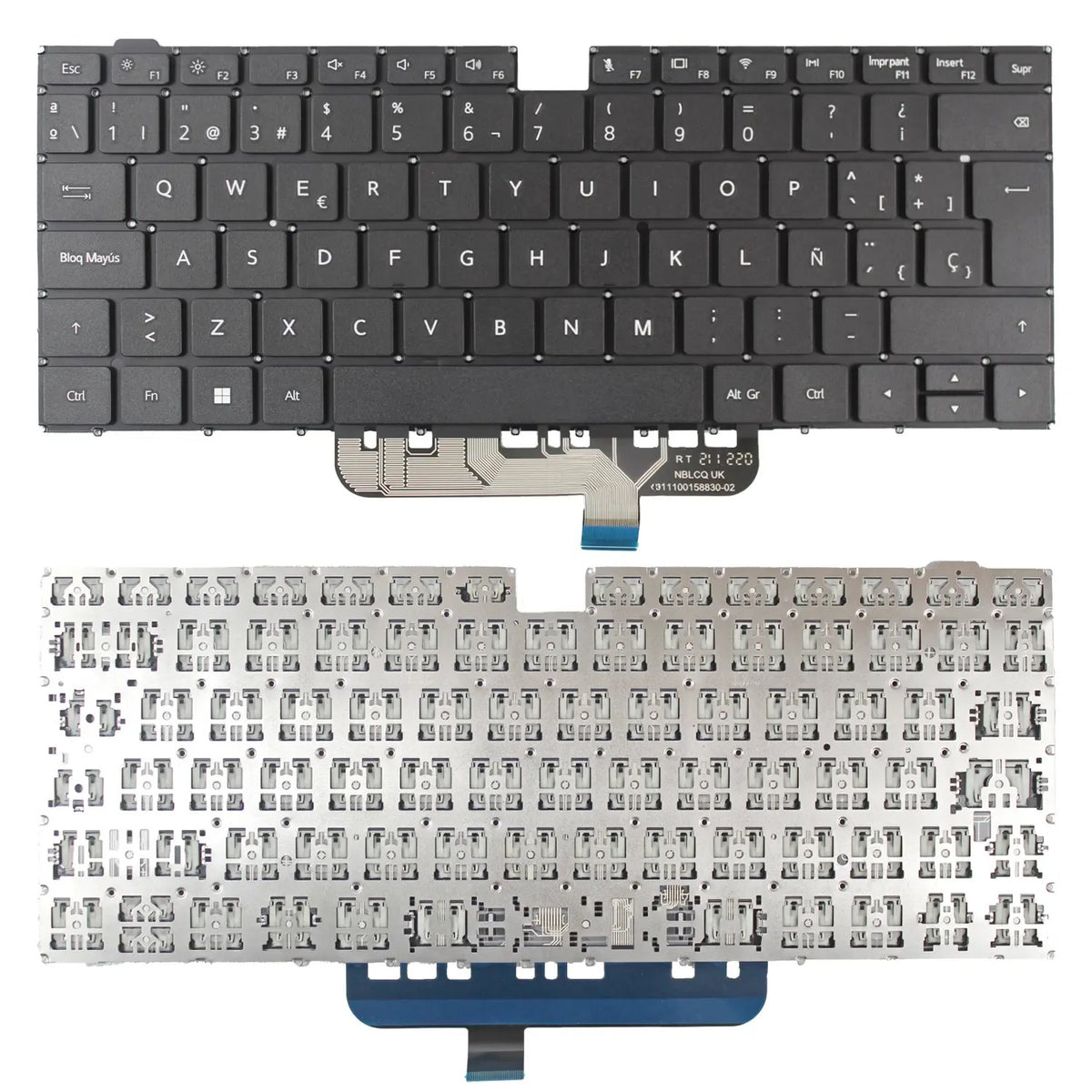 Teclado Para Portátil Huawei Matebook D 14 Nbb-Wah9P 37H98Tchuw0