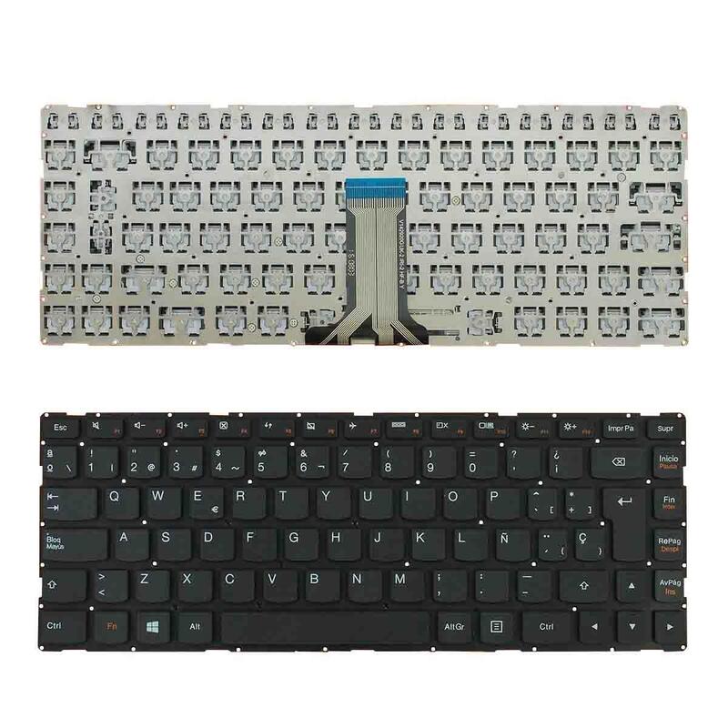 Teclado Para Portátil Lenovo S41-35 S41-70 S41-75 U41-70 Negro Sin Marco