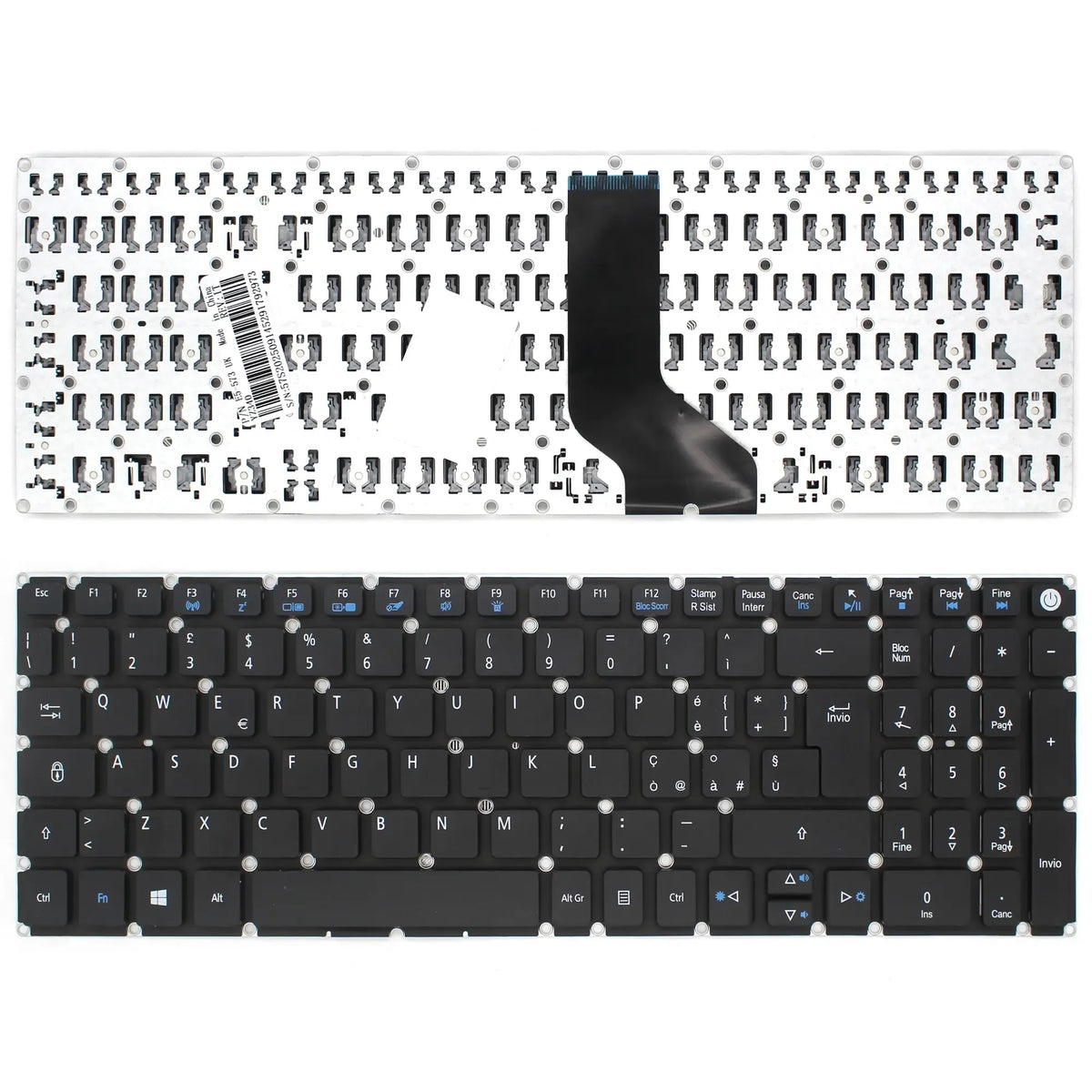 Teclado Para Portatil Acer Aspire E5-722 E5-772 V3-574G E5-573T E5-573 E5-573G 9Z.Nc3Sw.10S Re1Sw 0 Italiano