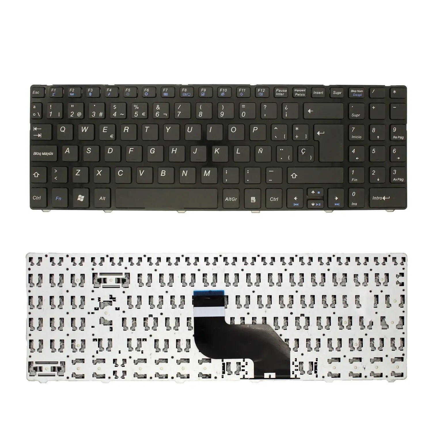 Teclado Para Portátil Akoya E6217 H36Yb P6625 Md97409 Md97442 Md97443 Md97483 Md97519 Md97521 Md97639 Md97718 Md97719 Md97728