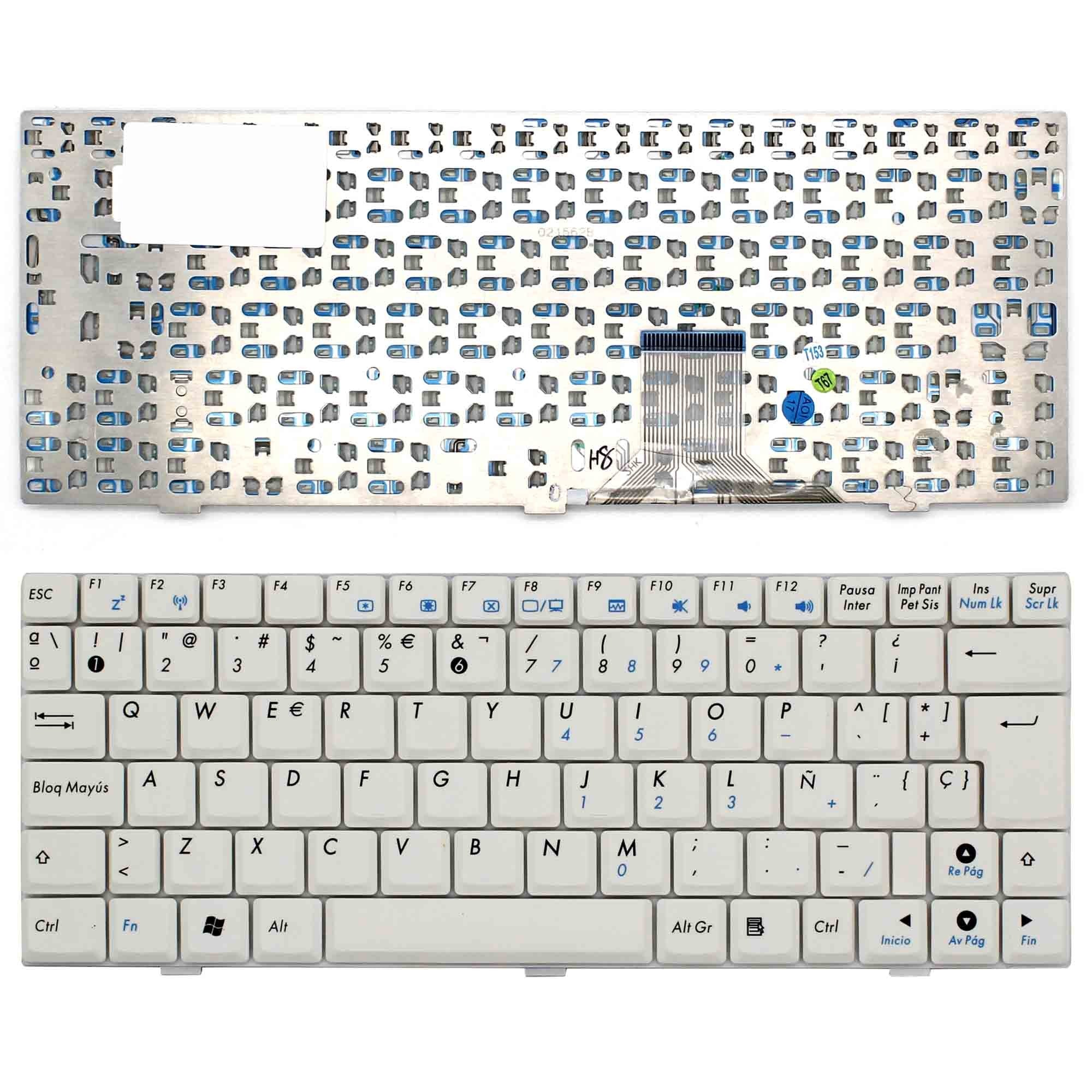 Teclado Para Portátil Asus Eee Pc 1000 1000Ha 1000He 1000Hv